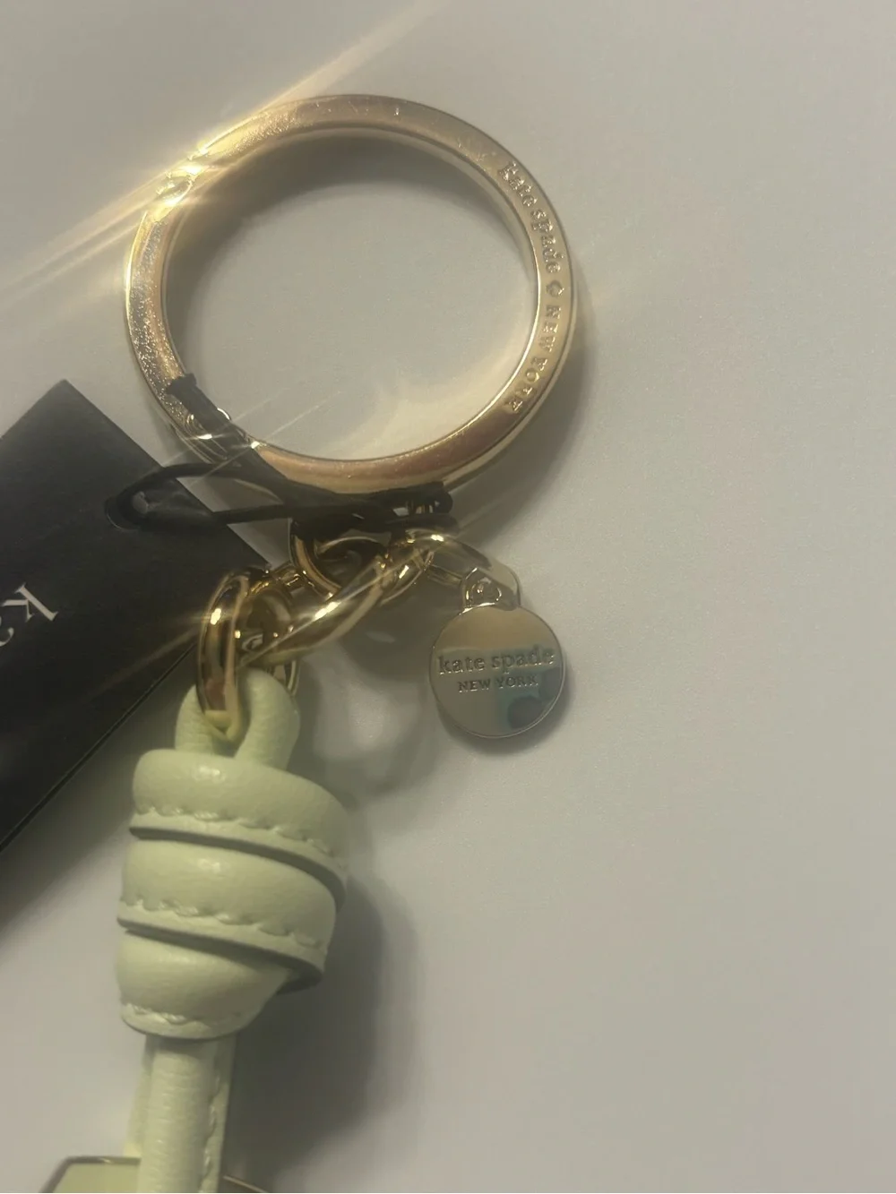 kate spade Pink and Gold Bag Charm